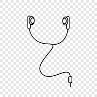 bluetooth earbuds, headphones, noise cancelling, apple earb icon svg