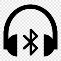 Bluetooth Kulaklıklar, Bluetooth Hoparlörler, Kablosuz Kulaklıklar ikon svg