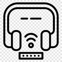 Bluetooth headphone, Earbuds, Headphones, Noise cancelling icon svg