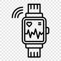 Bluetooth, Aktivitätstracker, Schlaftracker, Herzfrequenzmonitor symbol