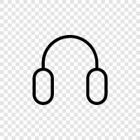 bluetooth, noise cancelling, stereo, music icon svg