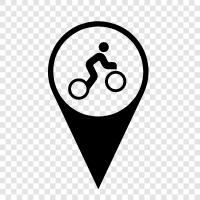 BMX biking, cycling, biking, bikes icon svg