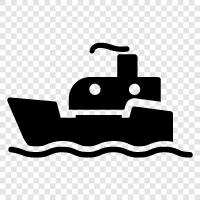 boat, travel, ocean, sailing icon svg