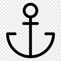 Boat, Cruise, Travel, Anchor icon svg