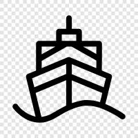 Boat, Cruise, Sail, Ferry icon svg