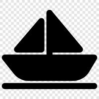 boat, sailing, ocean, travel icon svg