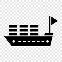 Boat, Sea, Travel, Adventure icon svg