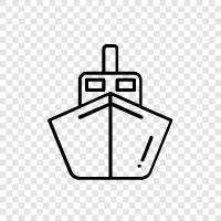 boat, maritime, sailing, cargo icon svg
