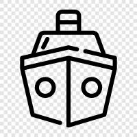 Boat, Sail, Vessel, Water icon svg