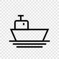 boat, fishing, sailing, water icon svg