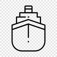 Boat, Vessel, Ship icon svg