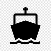 boat, maritime, ocean, sailing icon svg