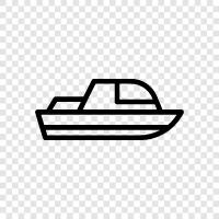 boat, cruising, water, jet icon svg