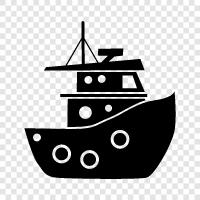 boat, sailboat, maritime, ocean icon svg