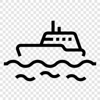 Boot, Seefahrt, Segeln, Meer symbol