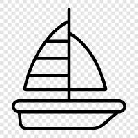 boat, sailingboat, sailing, cruising icon svg