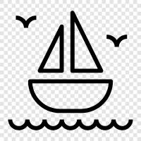 boat, maritime, sailing, cruising icon svg