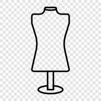 body, fashion, clothes, model icon svg