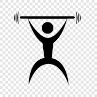 bodybuilder, fitness, gym, muscle icon svg