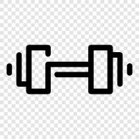 bodybuilding, weightlifting, strength training, cardio icon svg