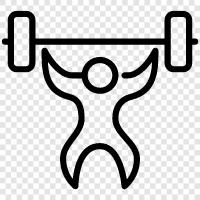 Bodybuilding, Strength Training, Muscle Gain, Muscle Toning icon svg