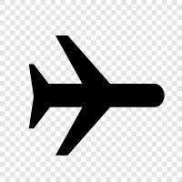 Boeing, Airbus, airplane, airplane parts icon svg