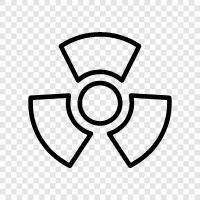 bombs, reactors, radiation, fallout icon svg