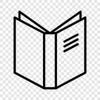 book, reading, literature, writing icon svg