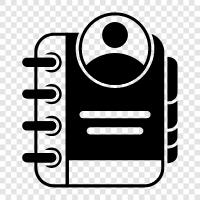 book contact, book contacts, book contacts for authors, book publishing icon svg