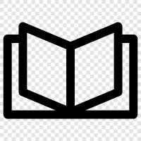 book, reading, literature, novel icon svg