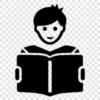 book, read, novels, literature icon svg