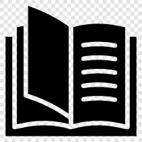 book, reading, books, library icon svg