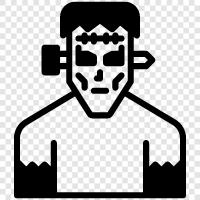 book, novel, horror, science icon svg