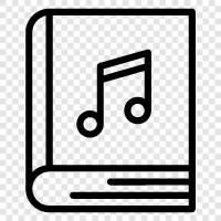 book, album, compilation, music icon svg