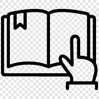 book reading, reading books, literature, literature lovers icon svg