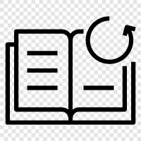 book report, reading, literature, literature review icon svg