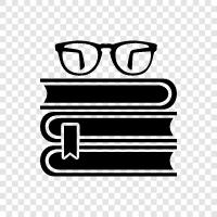Buchbericht, Buchbesprechung, Bücher, Lesen symbol
