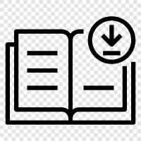 book review, book report, book summary, booktour icon svg