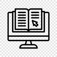 book reviews, reading, eBooks, audiobooks icon svg