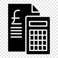 bookkeeping, financial planning, tax planning, auditing icon svg