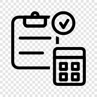 bookkeeping, financial accounting, journal entries, doubleentry bookkeeping icon svg