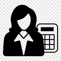 bookkeeping, business, finance, income icon svg