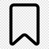 Bookmarking, BookmarkingTools, BookmarkingWebsites symbol