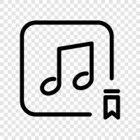 Bookmarking, Bookmarking Song, Bookmarking Videos, Book icon svg