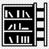 Books, Reading, Literature, Librarian icon svg