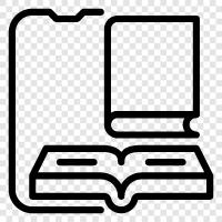 books, literature, essays, stories icon svg