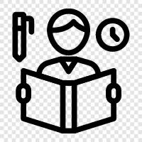 books, reading, novels, story icon svg