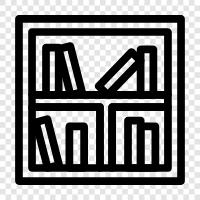 books, reading, information, Library icon svg