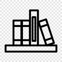 books, reading, Library icon svg