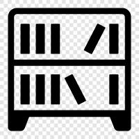 Books, Reading, Library Card, Library Rules icon svg